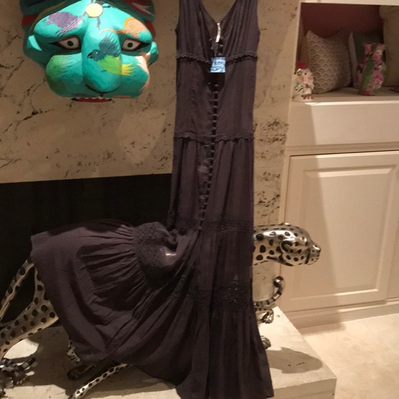 Free People Dresses & Skirts - ♥️ FREE PEOPLE “VICTORIA BUTTON FRONT MAXI”.  NWT